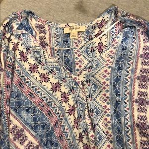 Reserved Style and co wrap top